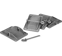 BRUNNER Basi Antisprofondamento Piastre Sostegno per Caravan in Materiale Plastico Resistente, Carapad