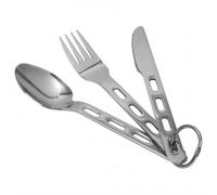 Brunner - Biwak - Set posate Set of 3 Pieces grigio