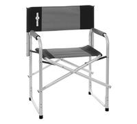 Brunner - Bravura - Sedia da campeggio 60 x 47 x H46/83 cm grigio