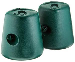 BRUNNER Coppia Base per Gazebo, Colore Verde