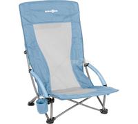 BRUNNER CUBA HIGHBACK SPIAGGINA PIEGHEVOLE CON SCHIENALE ALTO ULTRACOMPATTA