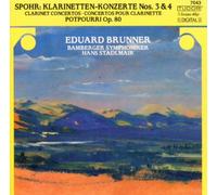 BRUNNER EDUARD (clarinetto) - Klarinettenkonzerte 3 & 4