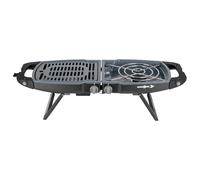 Brunner fornello grill a gas portatile Mariposa 50mbar Nero