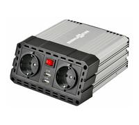 BRUNNER 0826061N Zing 600W, Invertitore di Corrente per Camper, Van, Barche, Tensione Uscita Ac230V ± 10%, Frequenza Uscita 50Hz ± 3Hz, USB 5V-3,1A, Inverter a Onda Sinusoidale, 10V-15V Dc