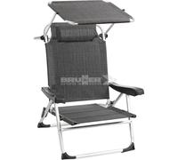 BRUNNER MAKAI SPIAGGINA PIEGHEVOLE CON PARASOLE - DISPONIBILE IN 2 COLORI (BIANCO)