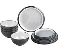 BRUNNER Midday Granyte Piatti Grigio/nero 2017 set Da Tavola
