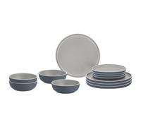 Brunner - Midday - Set stoviglie 12 Pieces grigio