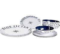 Brunner - Midday - Set stoviglie 12 Pieces bianco