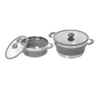 BRUNNER - Pentola pieghevole in silicone Volcano diametro 20 cm