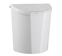 BRUNNER Pillar XL - Bidone per immondizie da appendere (Taglia unica) (Bianco)