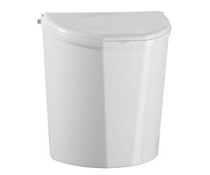 BRUNNER Pillar XL - Bidone per immondizie da appendere (Taglia unica) (Bianco)