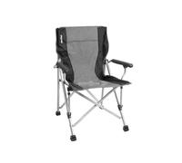 Brunner Raptor Classic Sedia Campeggio Pieghevole Braccioli 110 kg Grigio Nero