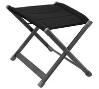 Brunner - Rebel Stand Alone Footrest - Sedia da campeggio 61 x 49 x H49 cm nero/grigio