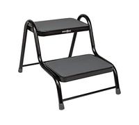 BRUNNER - Scaletta a 2 gradini, colore: nero