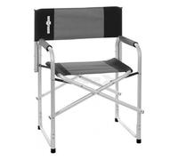 Brunner - Bravura - Sedia da campeggio 60 x 47 x H46/83 cm grigio