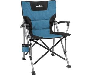 Brunner Sedia Pieghevole Raptor COMPACK Avio-Nera: Robusta, Molto Confortevole, Facile da Trasportare - Inclusa Sacca Trasporto, capacità di Carico 120 kg
