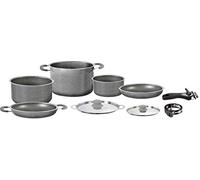 BRUNNER - Set di pentole da Campeggio in Alluminio Gourmet 8+1Ø20