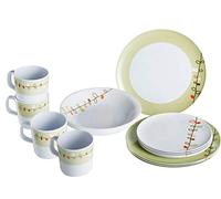 Brunner set stoviglie in Melamina Esprit 16pz Bianco