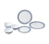Brunner - Midday - Set stoviglie 12 Pieces bianco/grigio