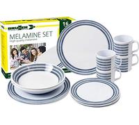 Set stoviglie in melamina Brunner Bluebay 16 pezzi