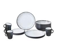 Brunner set stoviglie in melamina Lunch Box Granada 16pz Nero