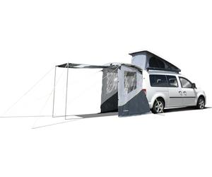 BRUNNER Tenda Posteriore Pilote Caddy 5: Facile Montaggio, Stabilità al Vento, Versatile e Resistente - Ideale per Camping e Viaggi in VW Caddy 5