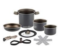 BRUNNER TORRALTA Ø 18cm Set PENTOLE SALVASPAZIO per Camper E Barche