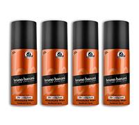 Bruno Banani Absolute Man Deo-Bodyspray, Deodorante spray per il corpo da uomo, 4 x 150 ml