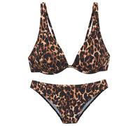 Bruno Banani Bikini beige chiaro / terra d'ombra / nero Donna Bruno Banani S-MxB beige chiaro / terra d'ombra / nero