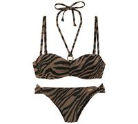 Bruno Banani Bikini bronzo / nero Donna Bruno Banani S-MxE bronzo / nero