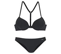 bruno banani Bikini push-up da donna, Nero , 34 / 65B