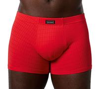 Bruno Banani Linea di Controllo Breve 2.0 Boxer a Pantaloncino, Rosso (Red Check 1070), M Uomo