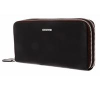 bruno banani Double Zip Around Wallet Brown