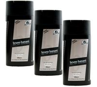 Bruno Banani Gel Doccia MAN 3 X 250ML Per Capelli, Corpo E Viso