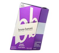 bruno banani Magic Woman Eau de Toilette, profumo seducente da donna con note floreali fruttate, formula vegana, extra lunga durata, 30 ml