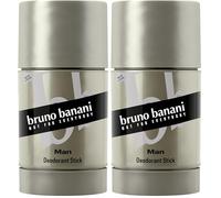 Bruno Banani Man Deodorante Stick - Deodorante aromatico da uomo, 1 x 75 ml (Confezione da 2)