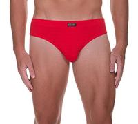 bruno banani Slip Sportivi Check Line 2.0 Mutande da Uomo, Rosso (Rot Karo 1070), XL