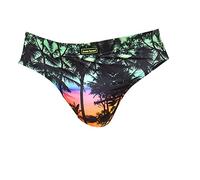 Bruno Banani Sportslip Afterglow, Mutande da Uomo Uomo, Palmen Print,