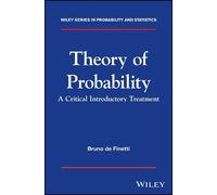 Bruno de Finetti Theory of Probability (Copertina rigida)