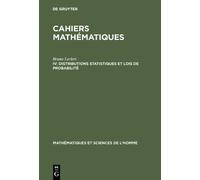 Bruno Leclerc Cahiers mathématiques, IV, Distributions statis (Copertina rigida)