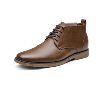 Bruno Marc Abito Classico da Uomo Casual Chukka Boots 2.0,Size 44.5,Marrone,Chukka-1