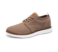Bruno Marc Men Sneaker Oxfords Light Materiale Traspirato Memory Foam Soleggia,Size 42,Marrone/Chiaro,GRAND-01