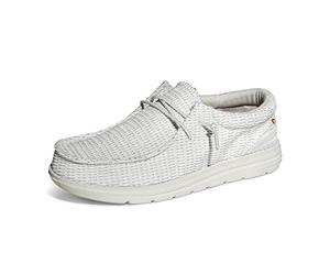 Bruno Marc Mocassini da Donna Mocassini Slip-on Scarpe Classiche Casual Morbide e Confortevoli,Size 36,Lucentezza del Nastro,SBLS225W