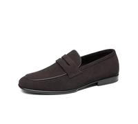 Bruno Marc Mocassini Penny Uomo Pelle Eleganti | Suola antiscivolo testata per 50
