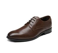 Bruno Marc Oxford Eleganti con Soletta Lattice | Suola in TPR antiscivolo e tomaia in PU lucida per un look raffinato che dura tutto il giorno