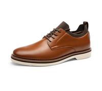 Bruno Marc Scarpe Oxford Uomo Derby Leggere Eleganti,Marrone,43