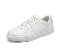 Bruno Marc Sneakers Casual Uomo Morbida Tomaia,Bianco,47