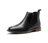 Bruno Marc Stivaletti Chelsea Da Uomo, Stivali Classici E Casual, Comodi Stivali Da Lavoro Slip-On Alla Caviglia,Size 41.5,Nero,SBAB25002M