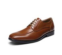 Bruno Marc Uomo Classiche Stringate Derby Oxford,Marrone,42