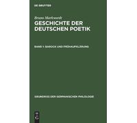 Bruno Markwardt Barock und Frühaufklärung (Copertina rigida)